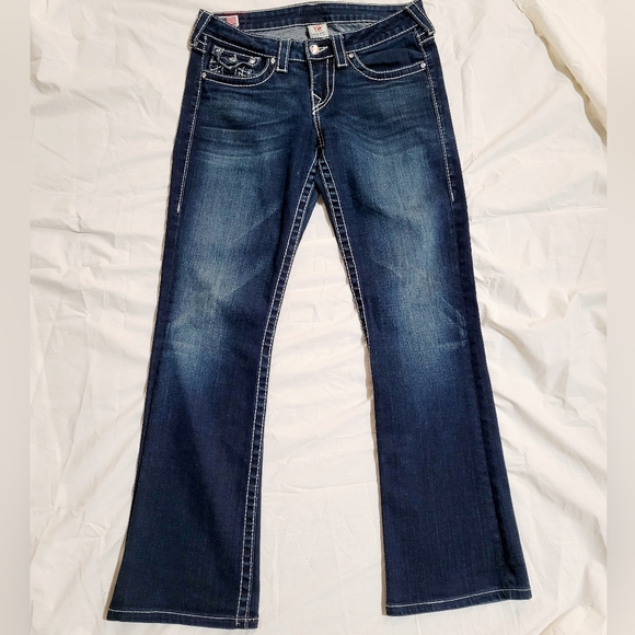True Religion Jeans Women Flare & Wide Leg Jeans, Size 29 - Picture 1 of 16